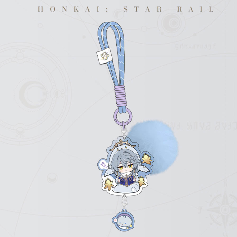 Honkai: Star Rail Boys Dormitory Series Q Version Acrylic Keychain