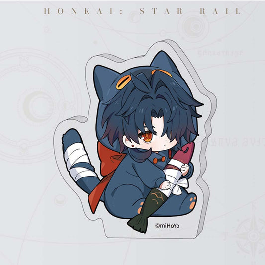 Honkai: Star Rail Boys Dormitory Series Q Version Acrylic Mini Stand
