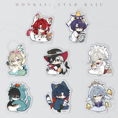 Honkai: Star Rail Boys Dormitory Series Q Version Acrylic Mini Stand