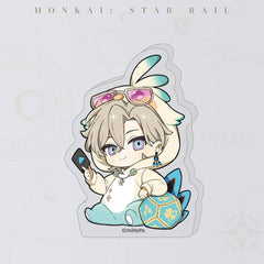 Honkai: Star Rail Boys Dormitory Series Q Version Acrylic Mini Stand