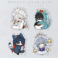 Honkai: Star Rail Boys Dormitory Series Q Version Acrylic Mini Stand