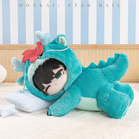 Honkai: Star Rail Boys Dormitory Series Q Version Dan Heng Plush Crossbody Bag