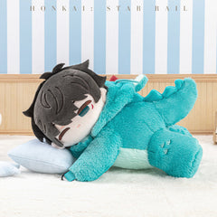 Honkai: Star Rail Boys Dormitory Series Q Version Dan Heng Plush Crossbody Bag