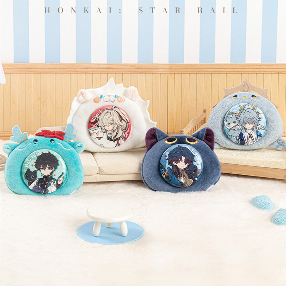 Honkai: Star Rail Boys Dormitory Series Q Version Plush Badge