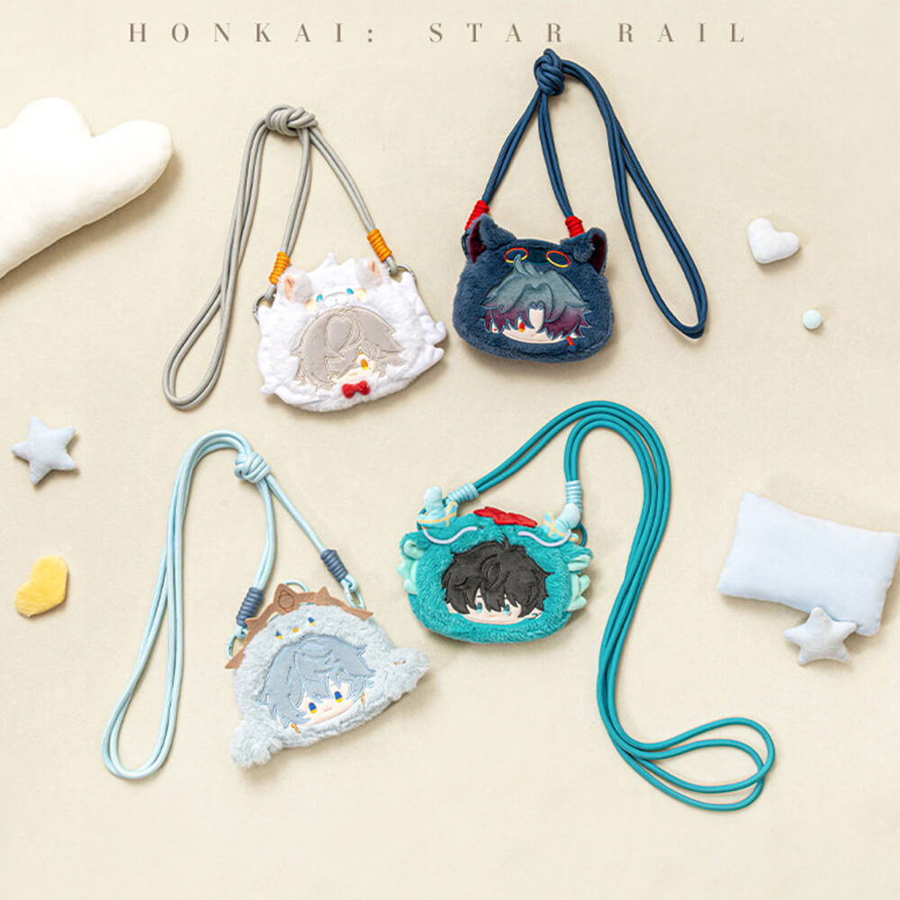 Honkai: Star Rail Boys Dormitory Series Q Version Plush Coin Pouch
