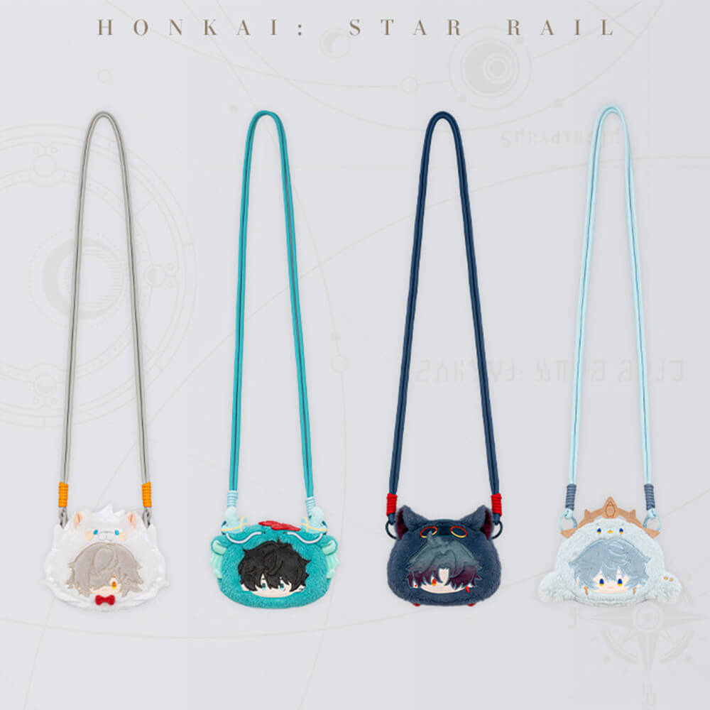 Honkai: Star Rail Boys Dormitory Series Q Version Plush Coin Pouch