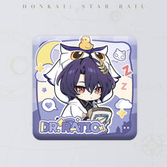 Honkai: Star Rail Boys Dormitory Series Q Version Square Badge