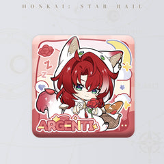 Honkai: Star Rail Boys Dormitory Series Q Version Square Badge