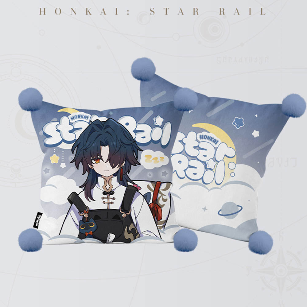 Honkai: Star Rail Boys Dormitory Series Throw Pillows