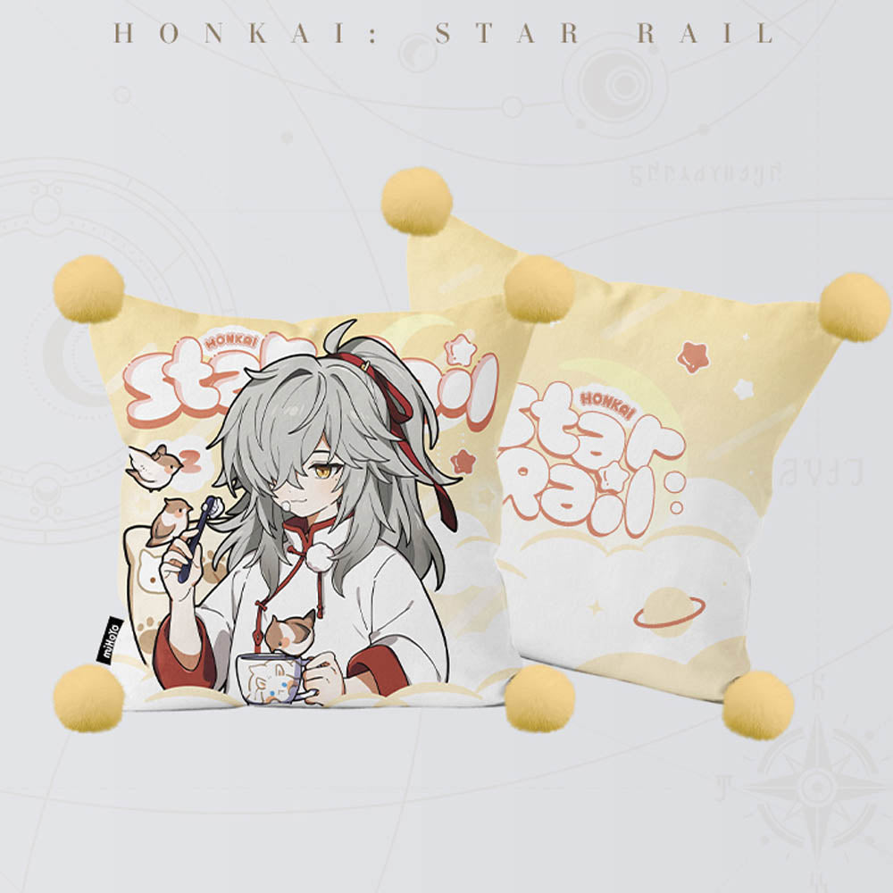 Honkai: Star Rail Boys Dormitory Series Throw Pillows