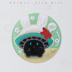 Honkai: Star Rail Bunny Mushroom and Mushroom Ghost Series Embroidery Badge