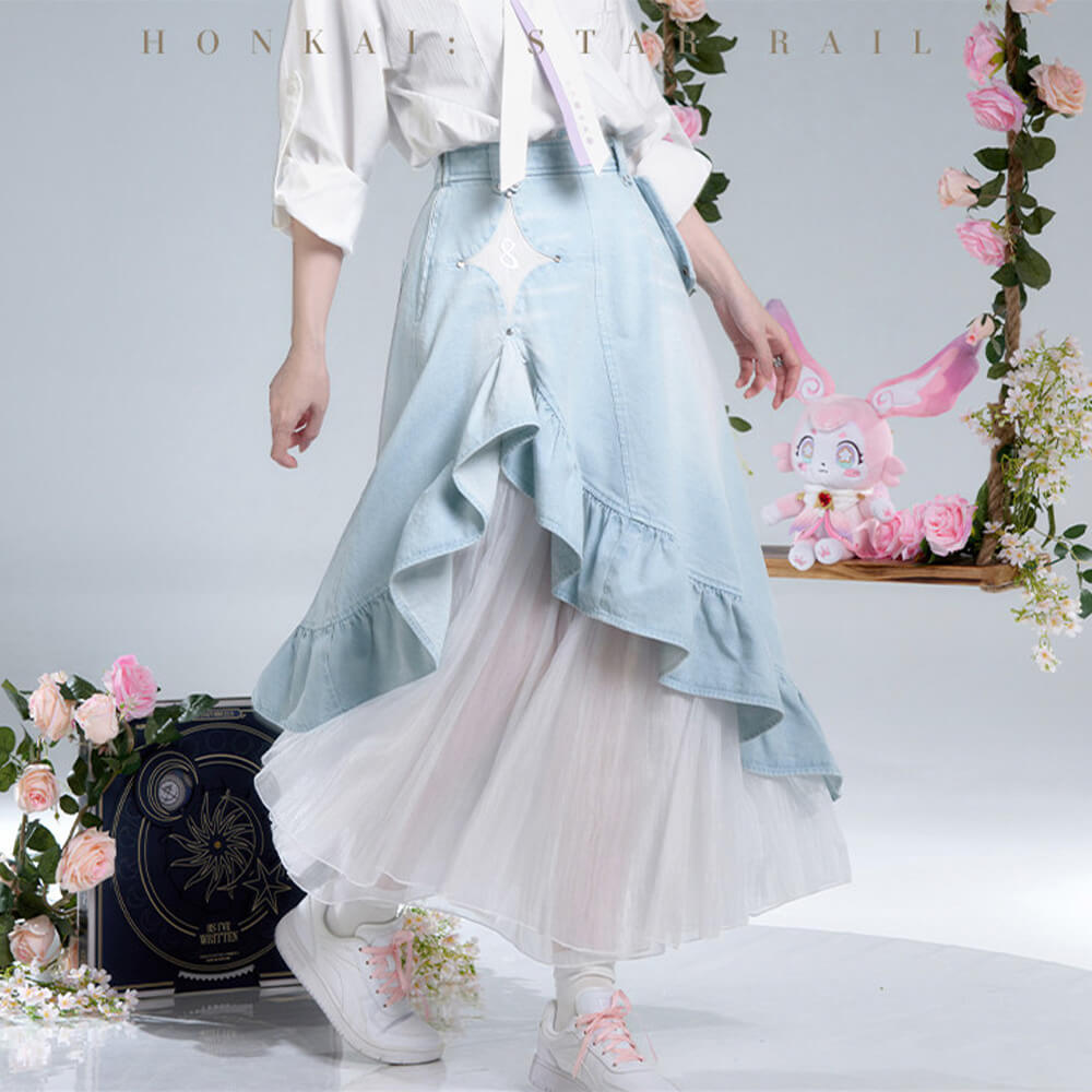 Honkai: Star Rail Cyrene Impression Series Denim Skirt