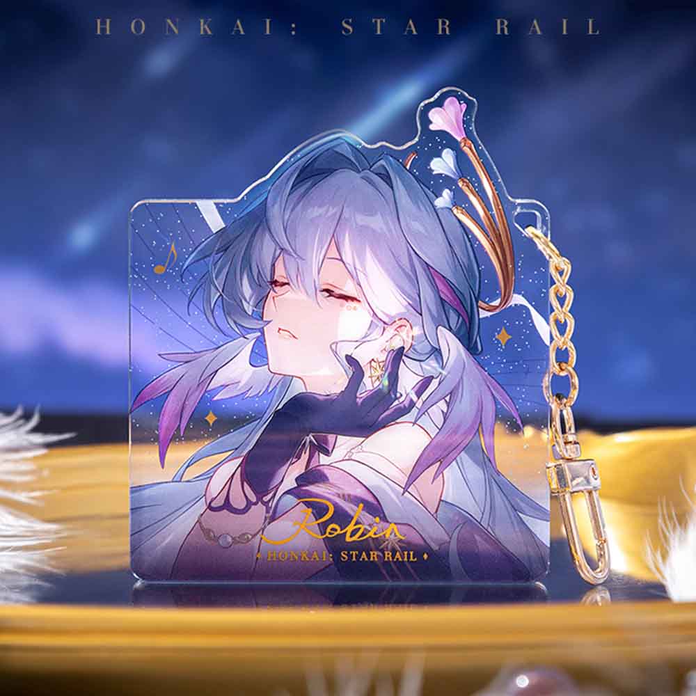 Honkai: Star Rail Echo of Stars Robin Acrylic Keychain