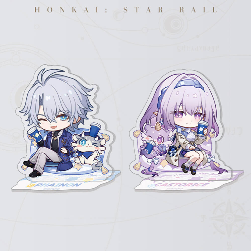 Honkai: Star Rail Express Travel Notes Series Q Version Acrylic Stand