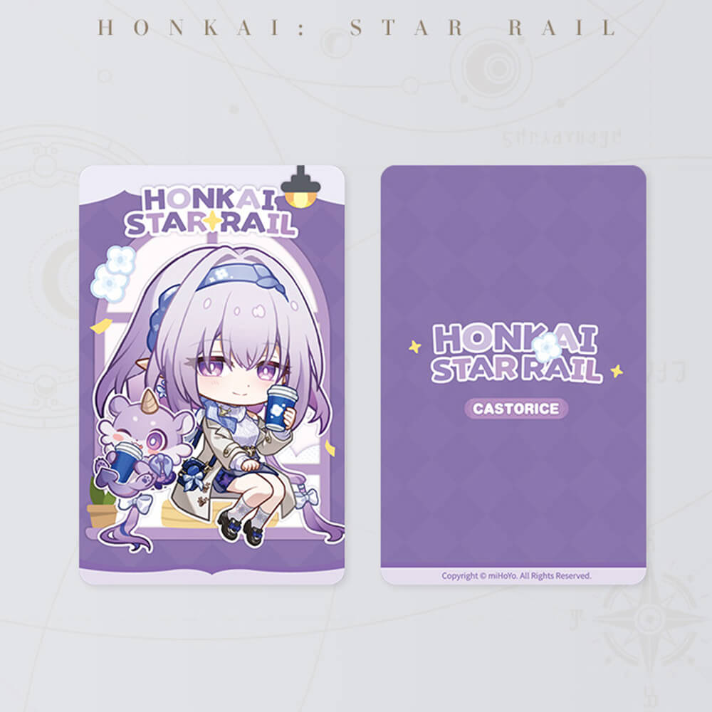 Honkai: Star Rail Express Travel Notes Series Q Version Collectible Card