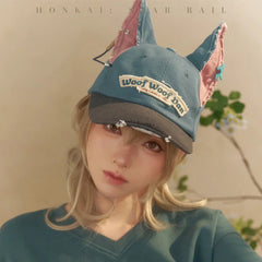 【 Pre order 】Honkai: Star Rail Fluffy Across the Blue Series Woof Woof Dan Baseball Cap