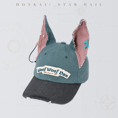 【 Pre order 】Honkai: Star Rail Fluffy Across the Blue Series Woof Woof Dan Baseball Cap