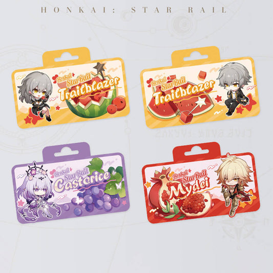 Honkai: Star Rail Fruit Summer Series Q Version Acrylic Clip