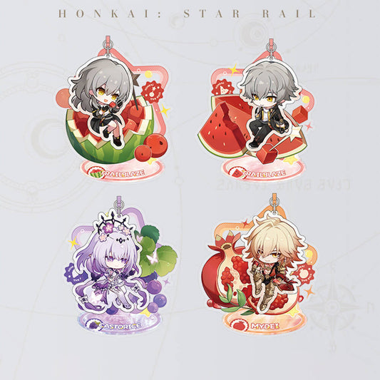Honkai: Star Rail Fruit Summer Series Q Version Acrylic Pendant