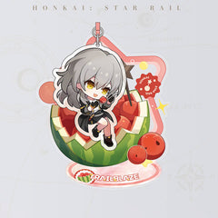 Honkai: Star Rail Fruit Summer Series Q Version Acrylic Pendant