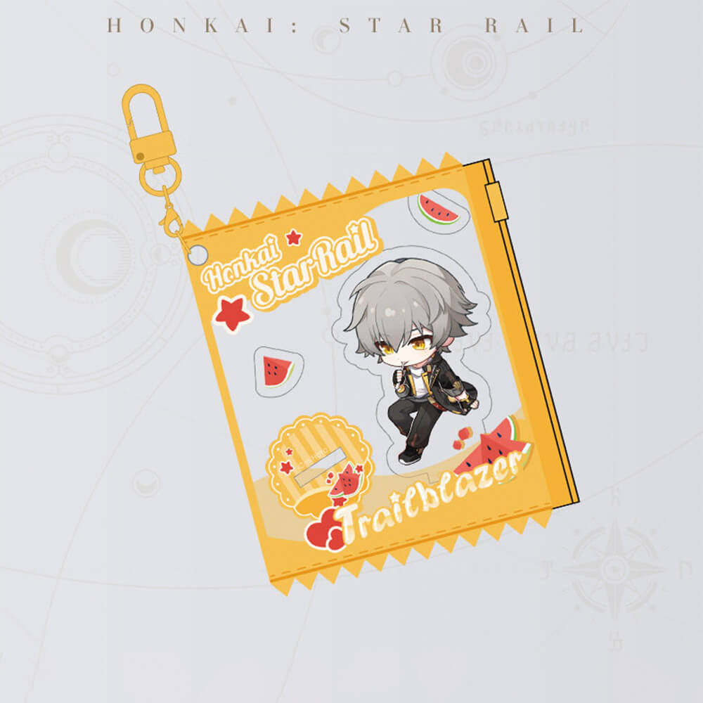 Honkai: Star Rail Fruit Summer Series Q Version Candy Keychain