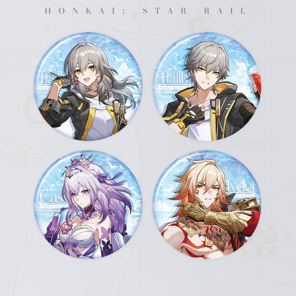 Honkai: Star Rail Fruit Summer Series Tinplate Badge