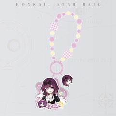Honkai: Star Rail Girls Dormitory Series Acrylic Keychain