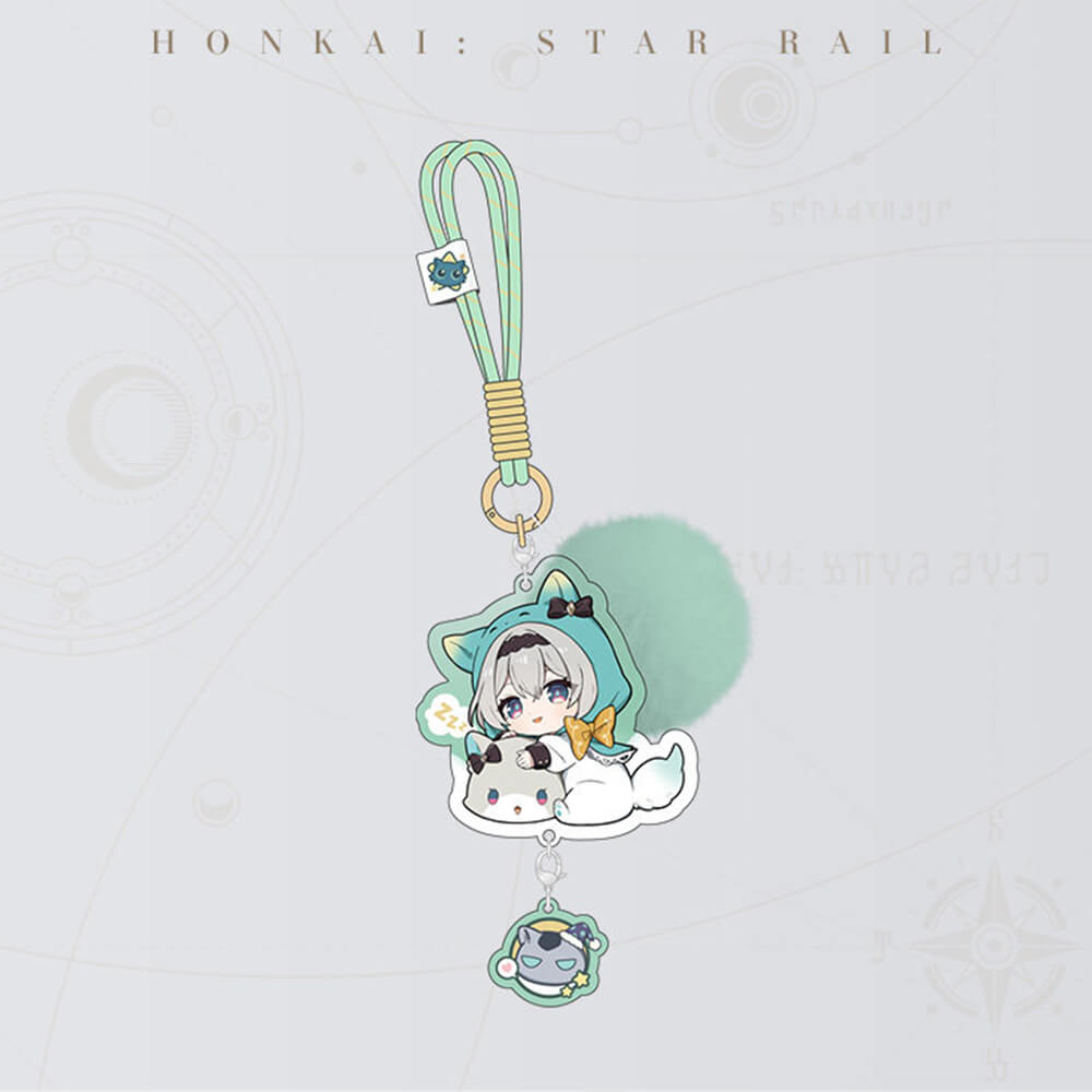 Honkai: Star Rail Girls Dormitory Series Q Version Acrylic Keychain