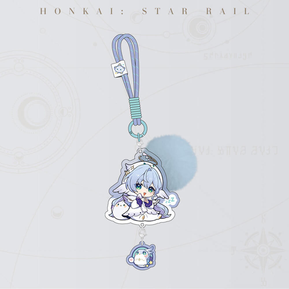 Honkai: Star Rail Girls Dormitory Series Q Version Acrylic Keychain