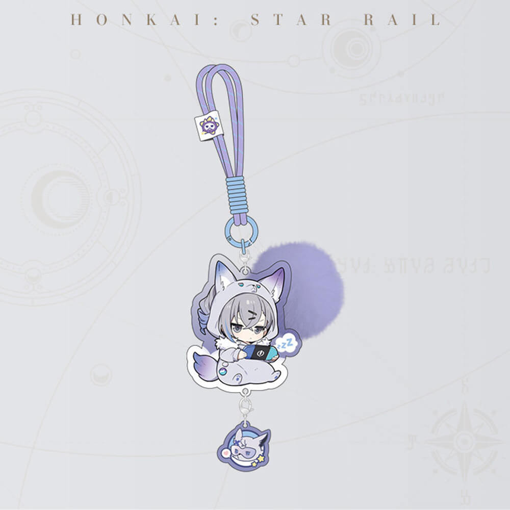 Honkai: Star Rail Girls Dormitory Series Q Version Acrylic Keychain