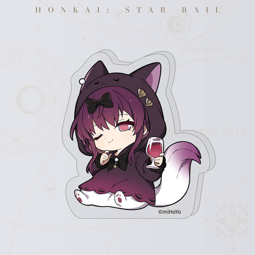 Honkai: Star Rail Girls Dormitory Series Q Version Acrylic Mini Stand