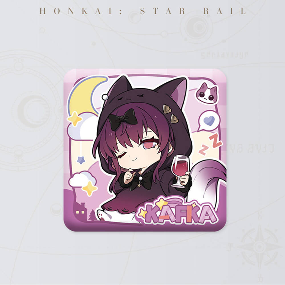 Honkai: Star Rail Girls Dormitory Series Q Version Square Badge