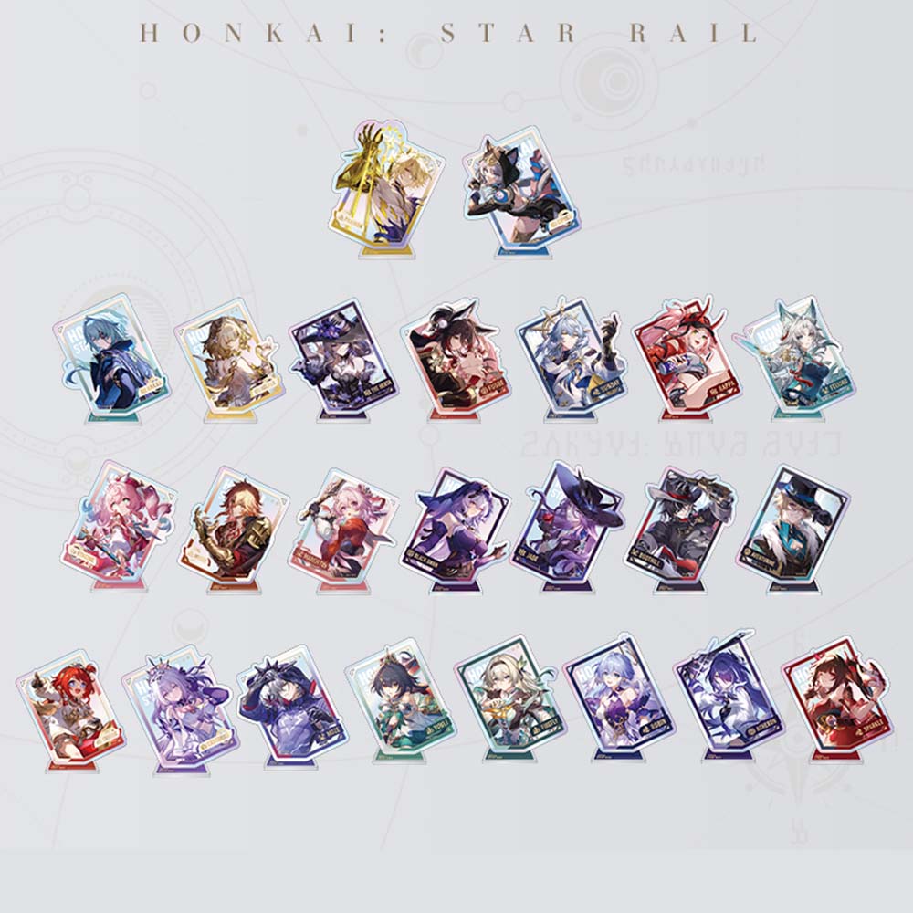 Honkai: Star Rail Interstellar Traval Series Acrylic Pendant