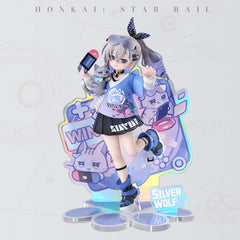 Honkai: Star Rail Little Cat Series Silver Wolf Figure