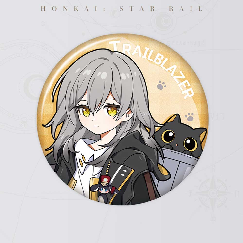 Honkai: Star Rail Little Cat Series Tinplate Badge