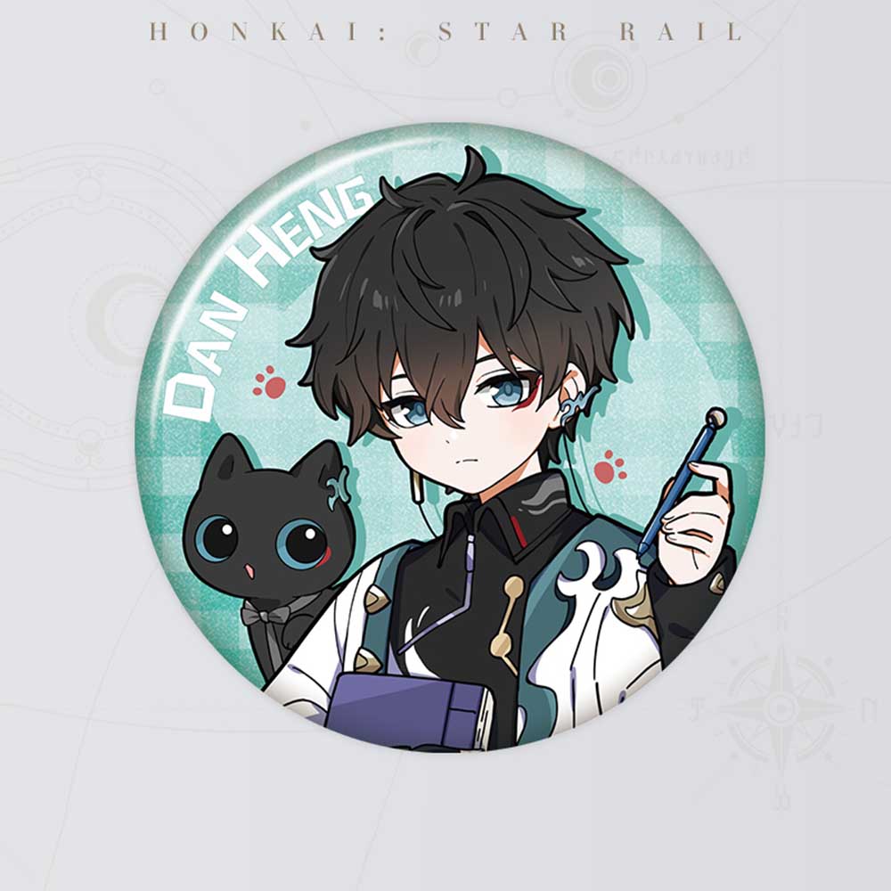 Honkai: Star Rail Little Cat Series Tinplate Badge