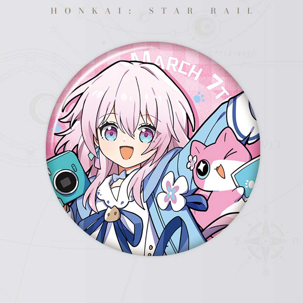 Honkai: Star Rail Little Cat Series Tinplate Badge