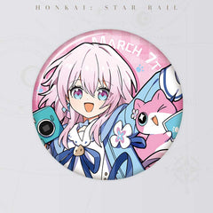Honkai: Star Rail Little Cat Series Tinplate Badge