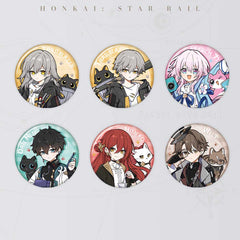 Honkai: Star Rail Little Cat Series Tinplate Badge