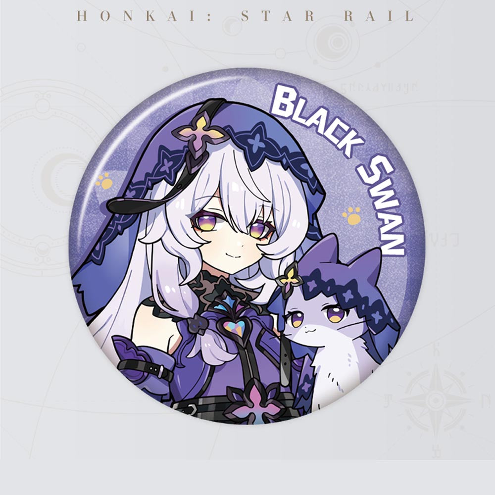 Honkai: Star Rail Little Cat Series Tinplate Badge