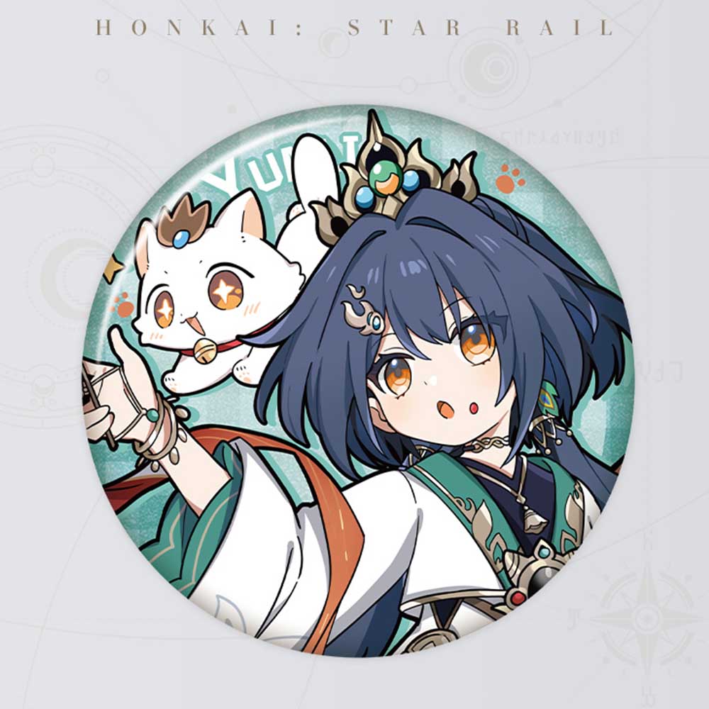 Honkai: Star Rail Little Cat Series Tinplate Badge