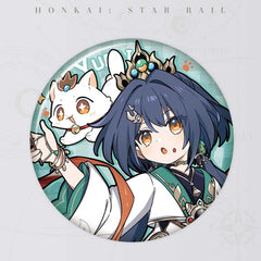 Honkai: Star Rail Little Cat Series Tinplate Badge