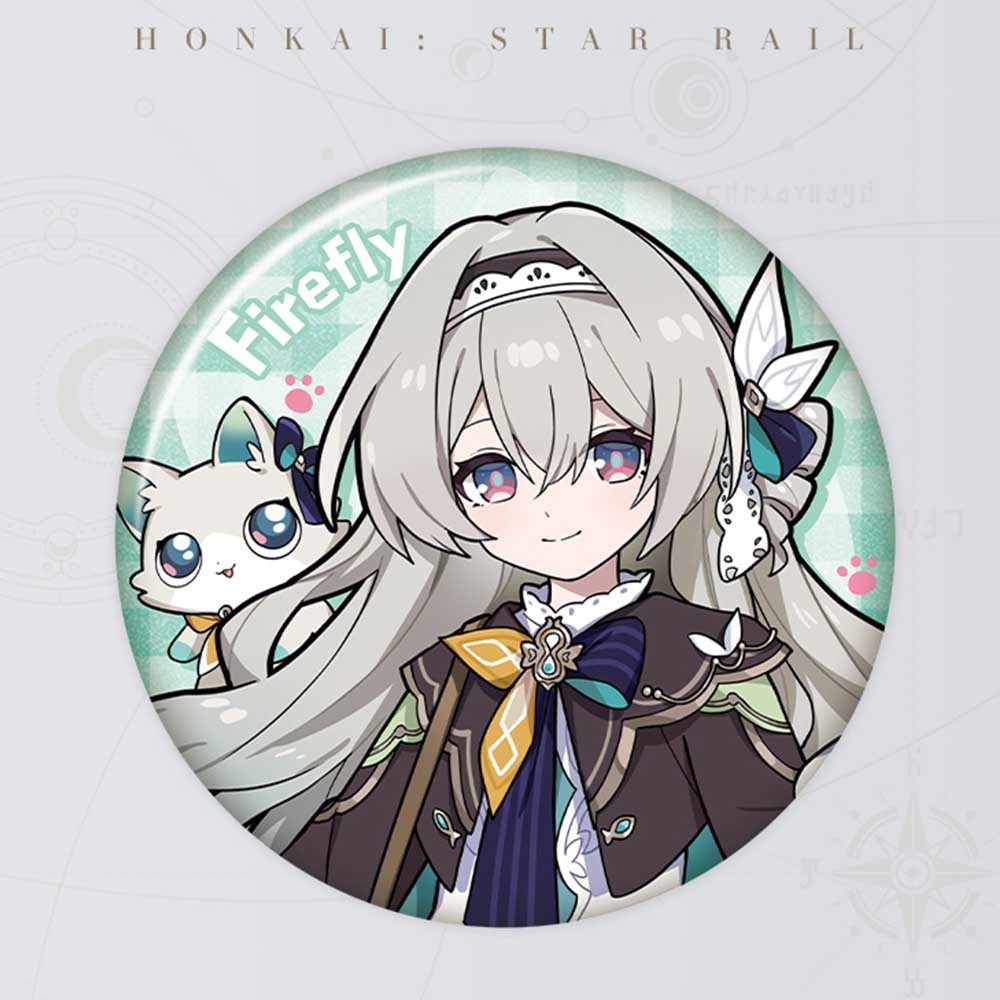 Honkai: Star Rail Little Cat Series Tinplate Badge