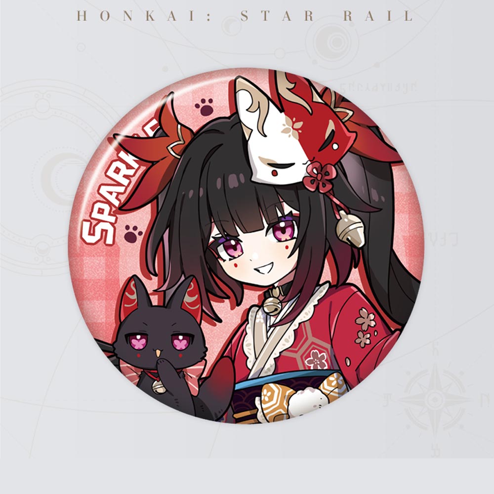Honkai: Star Rail Little Cat Series Tinplate Badge