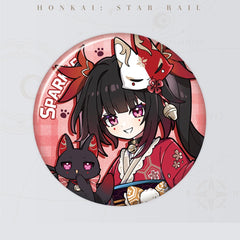 Honkai: Star Rail Little Cat Series Tinplate Badge