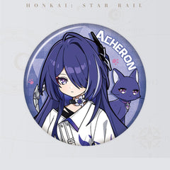 Honkai: Star Rail Little Cat Series Tinplate Badge