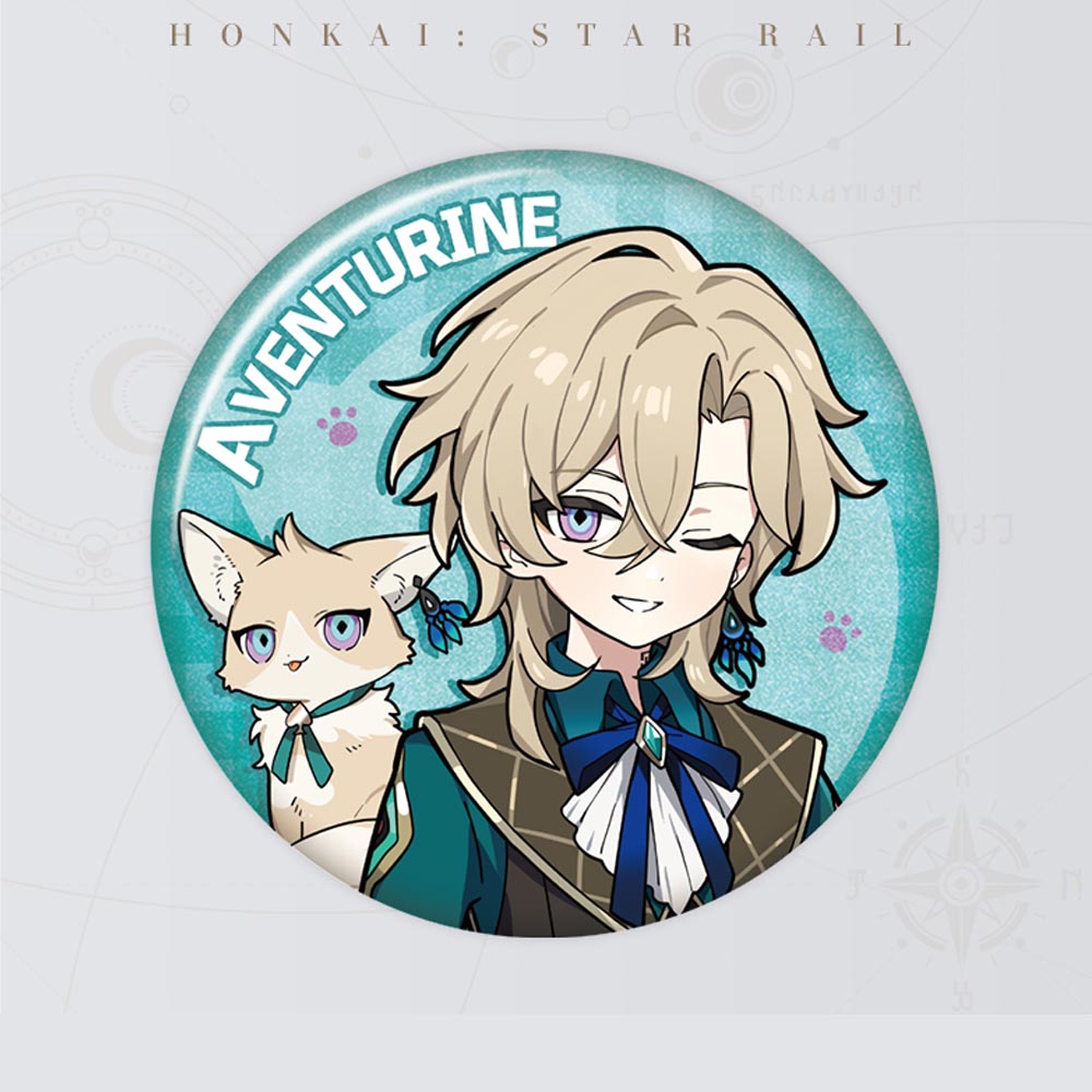 Honkai: Star Rail Little Cat Series Tinplate Badge