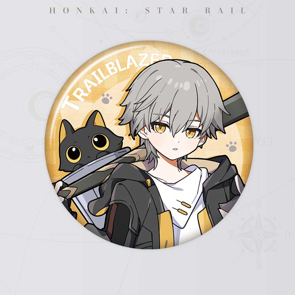 Honkai: Star Rail Little Cat Series Tinplate Badge