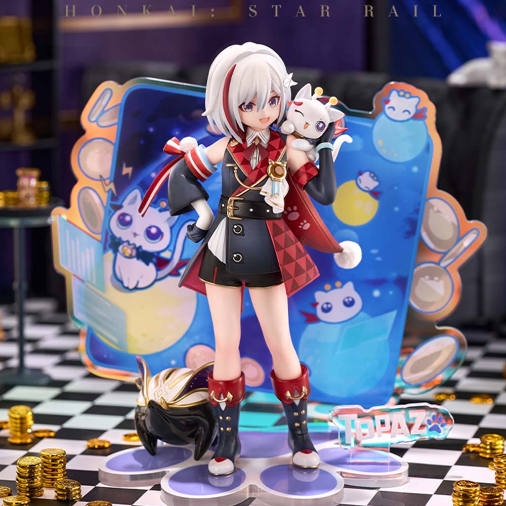 Honkai: Star Rail Little Cat Series Topaz & Numby Figure