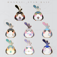 【 Pre order 】Honkai: Star Rail Origami Bird Clash Series Metal Bookmark